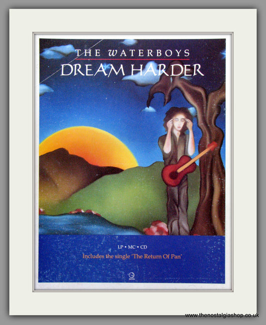 Waterboys (The) Dream Harder. 1993 Original Advert (ref AD51039)