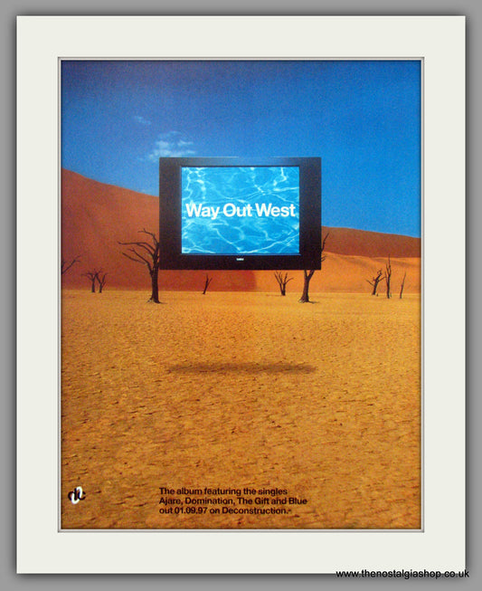 Way Out West. 1997 Original Advert (ref AD51161)