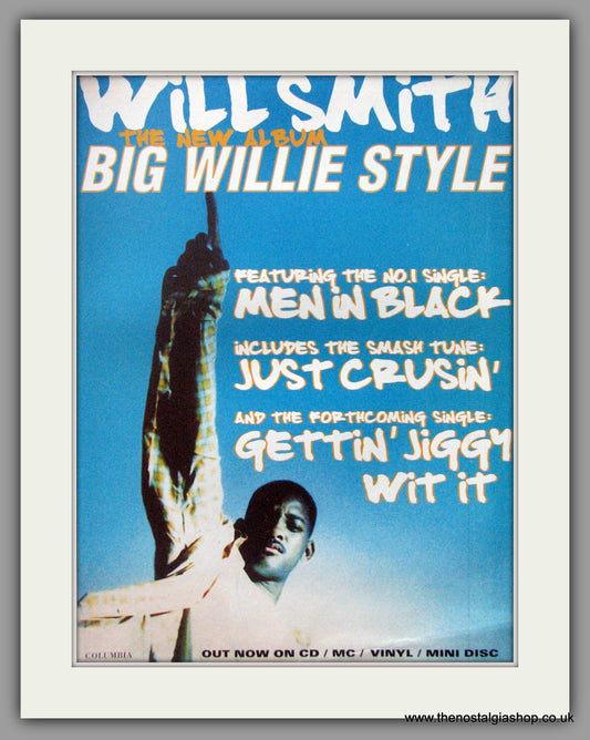 Will Smith. Big Willie Style. 1997 Original Advert (ref AD51165)