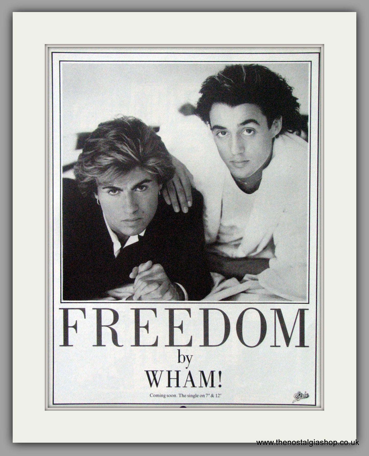 Wham! Freedom. 1984 Original Advert (ref AD51471)