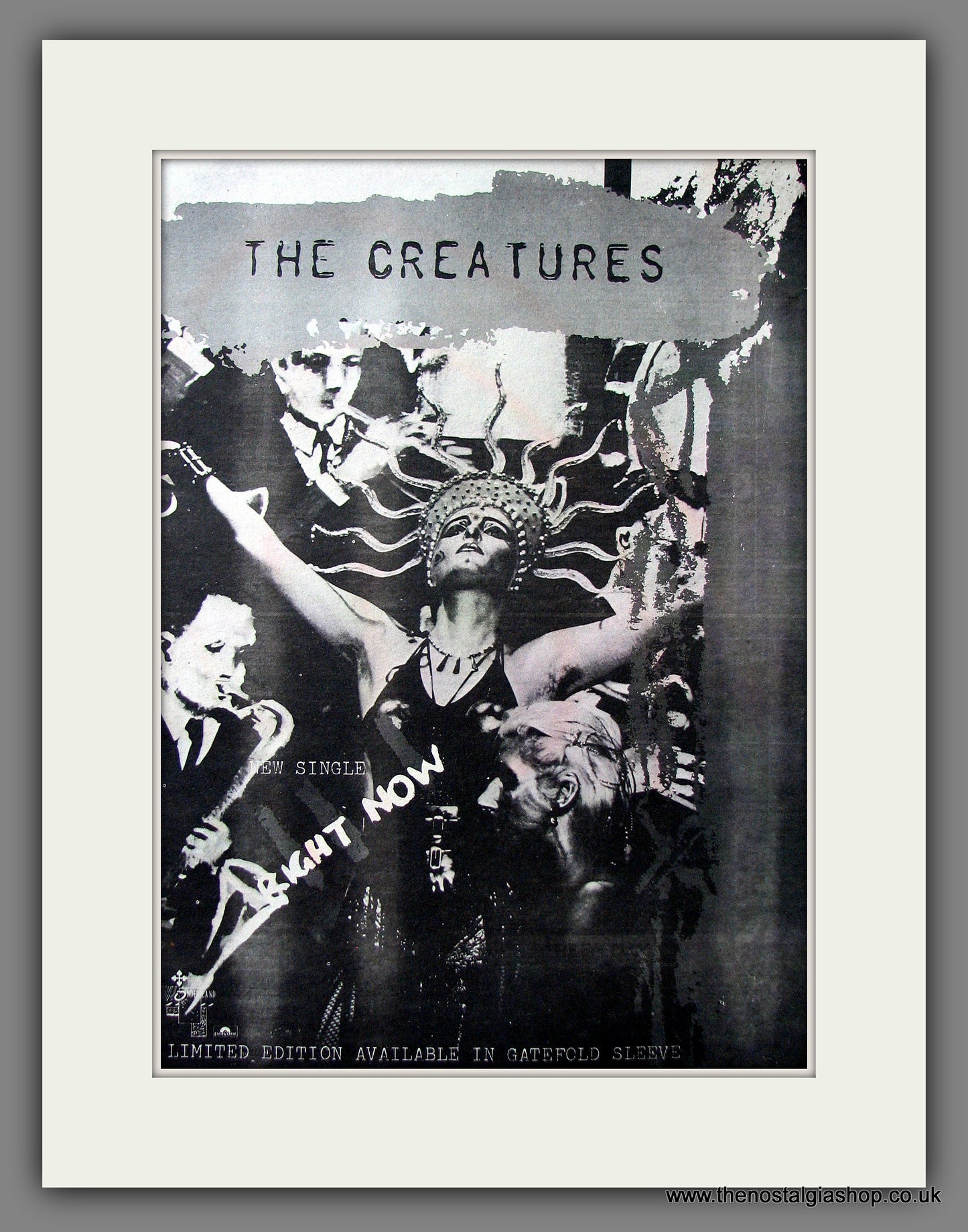 Creatures (The) Right Now. Original Advert 1983 (ref AD13551)