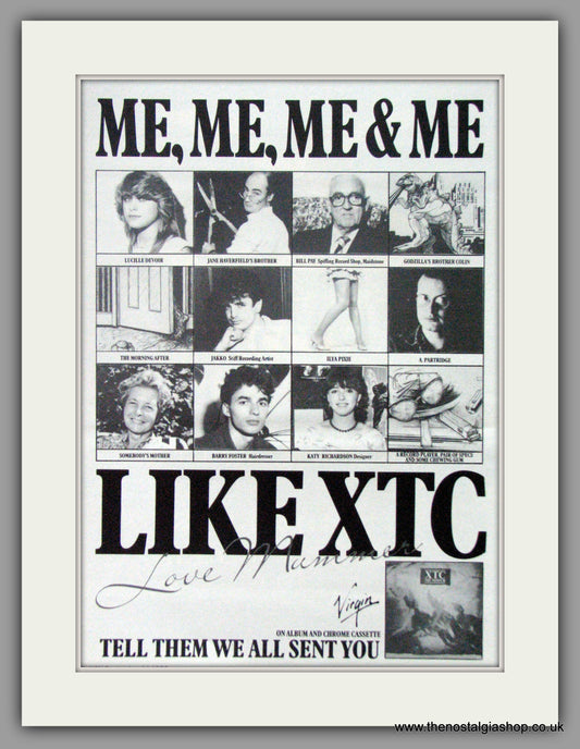 XTC. 1983 Original Advert (ref AD51496)