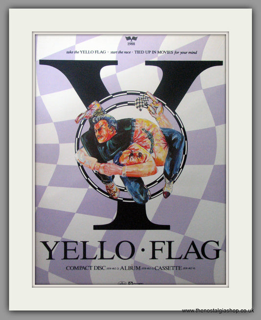 Yellow. Flag. 1988 Original Advert (ref AD51558)