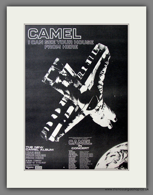 Camel I Can See Your House From Here. Original Advert 1979 (ref AD13634)