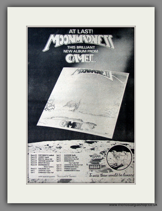 Camel Moonmadness. Original Advert 1976 (ref AD13637)