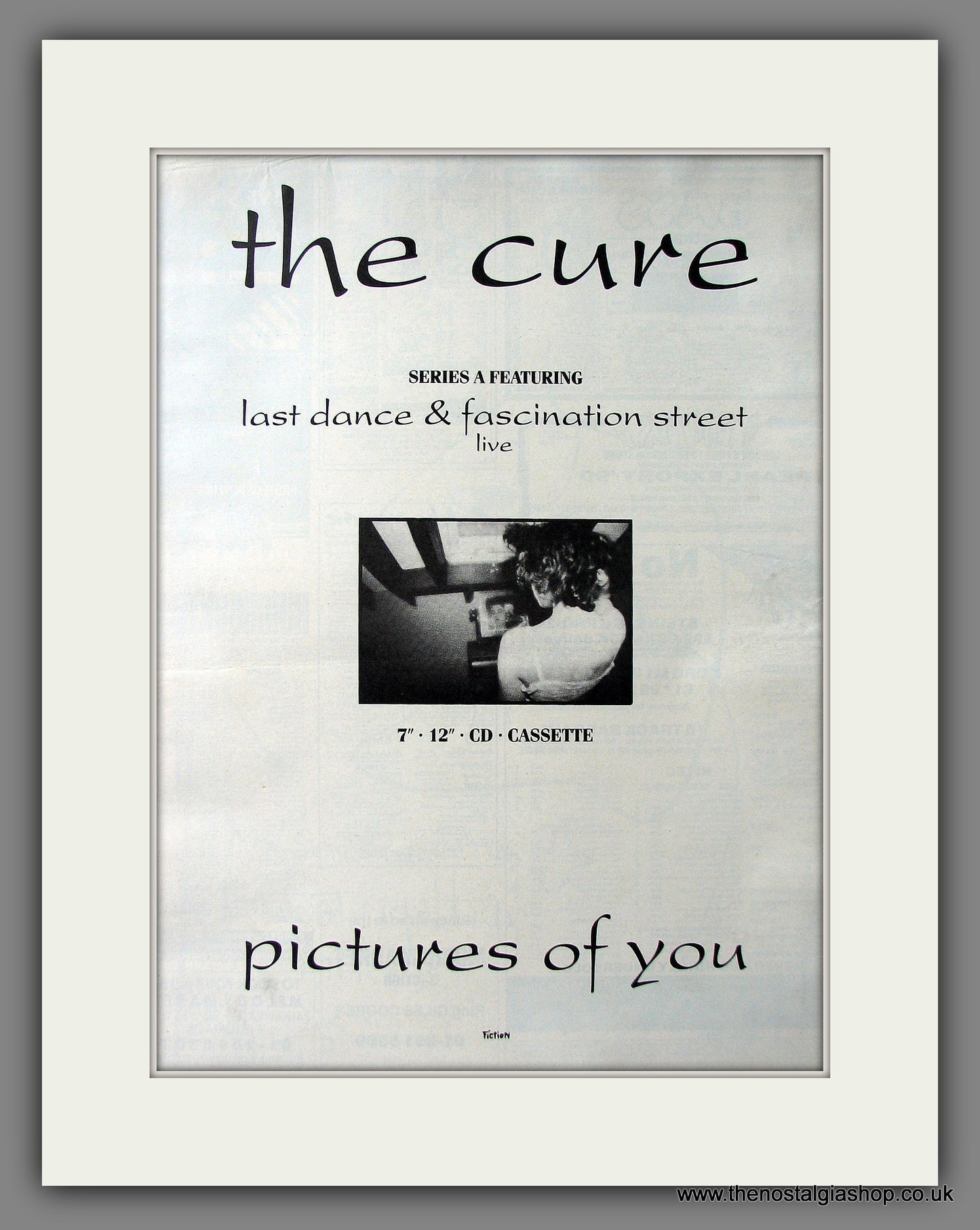 Cure (The) Pictures Of You. Original Advert 1990 (ref AD13645)