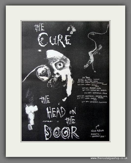 Cure (The) The Head On The Door. Original Advert 1985 (ref AD13648)