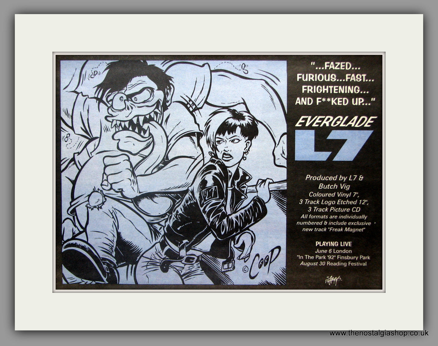 L7 Everglade. Original Advert 1992 (ref AD1976)