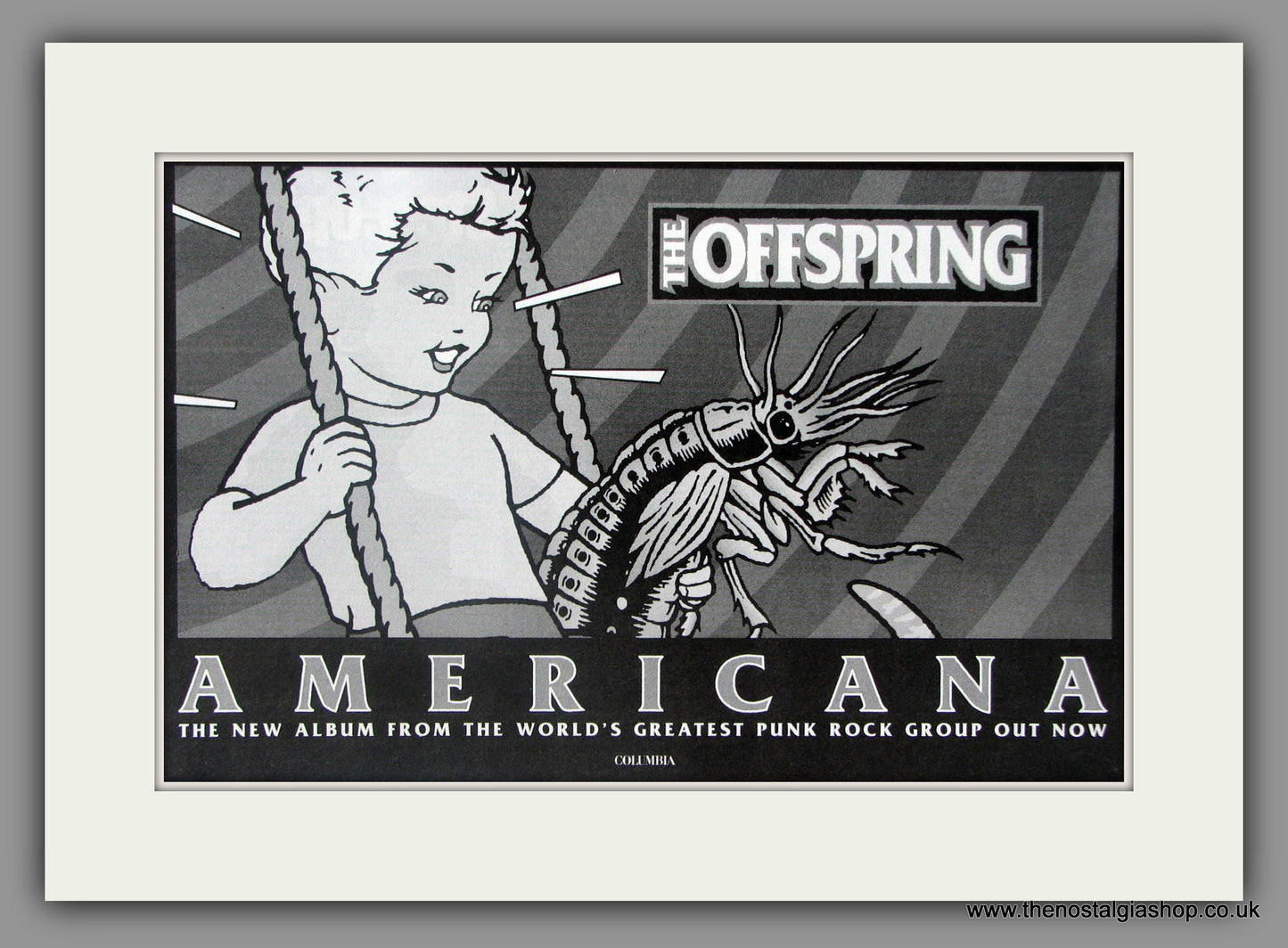 Offspring (The) Americana. Vintage Advert 1998 (ref AD51109)