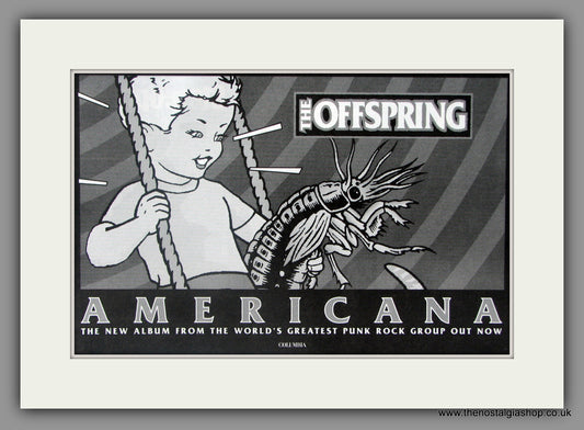 Offspring (The) Americana. Vintage Advert 1998 (ref AD51109)