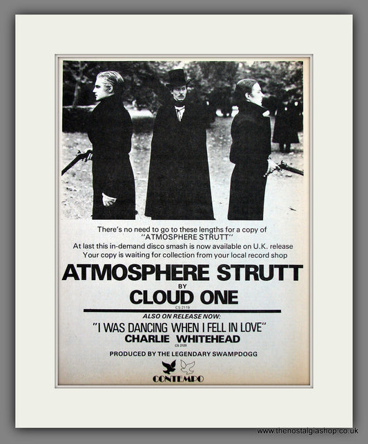 Cloud One. Atmosphere Strutt. 1977 Original Advert (ref AD56011)