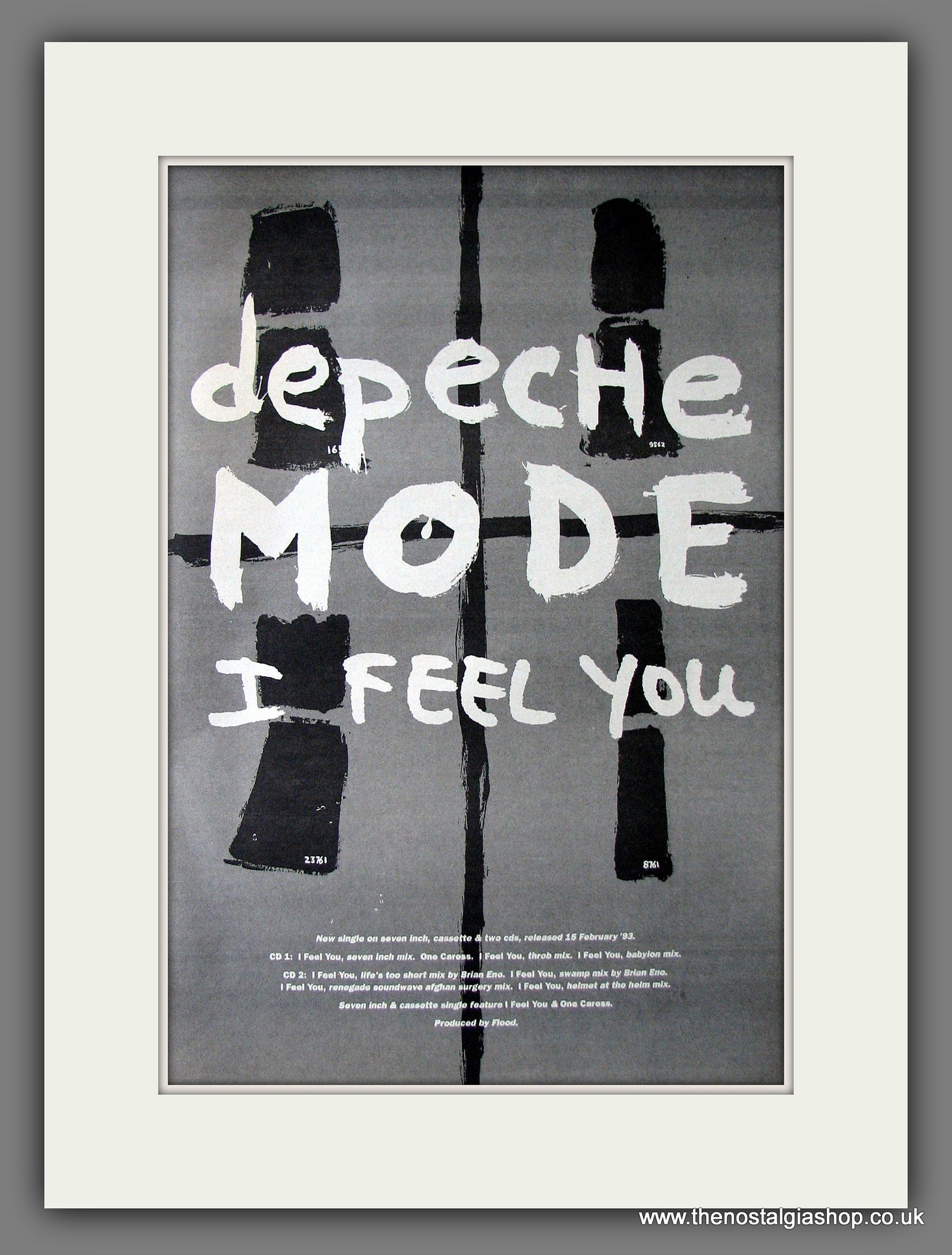 Depeche Mode I feel You. Original Advert 1993 (ref AD13716)