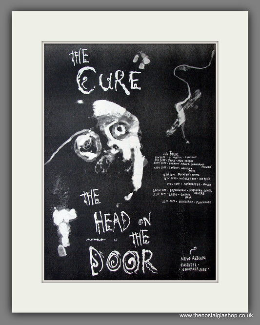 Cure (The) Head On The Door. Original Advert 1985 (ref AD13677)