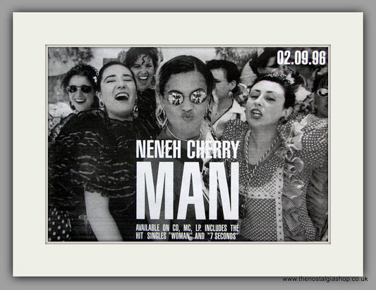 Neneh Cherry. Man. 1996 Original Advert (ref AD51300)