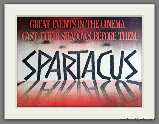 Spartacus. Vintage Advert 1960 (ref AD56288)