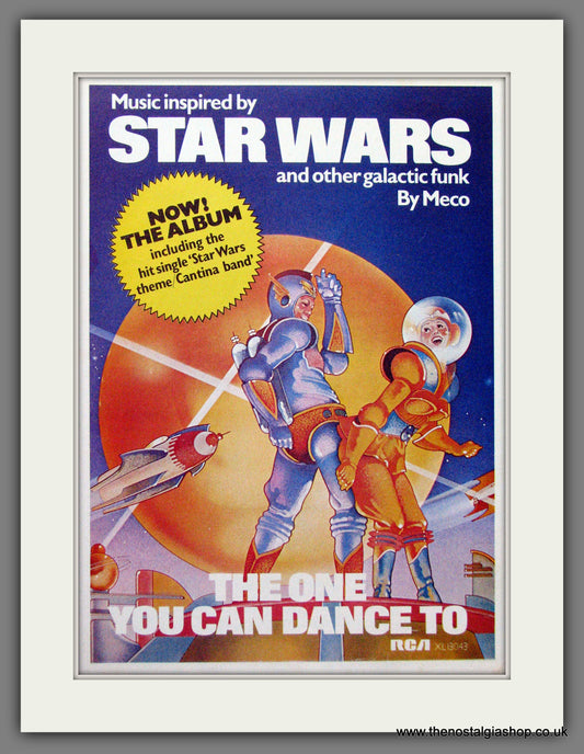 Star Wars. Music Score. Vintage Advert 1978 (ref AD56306)