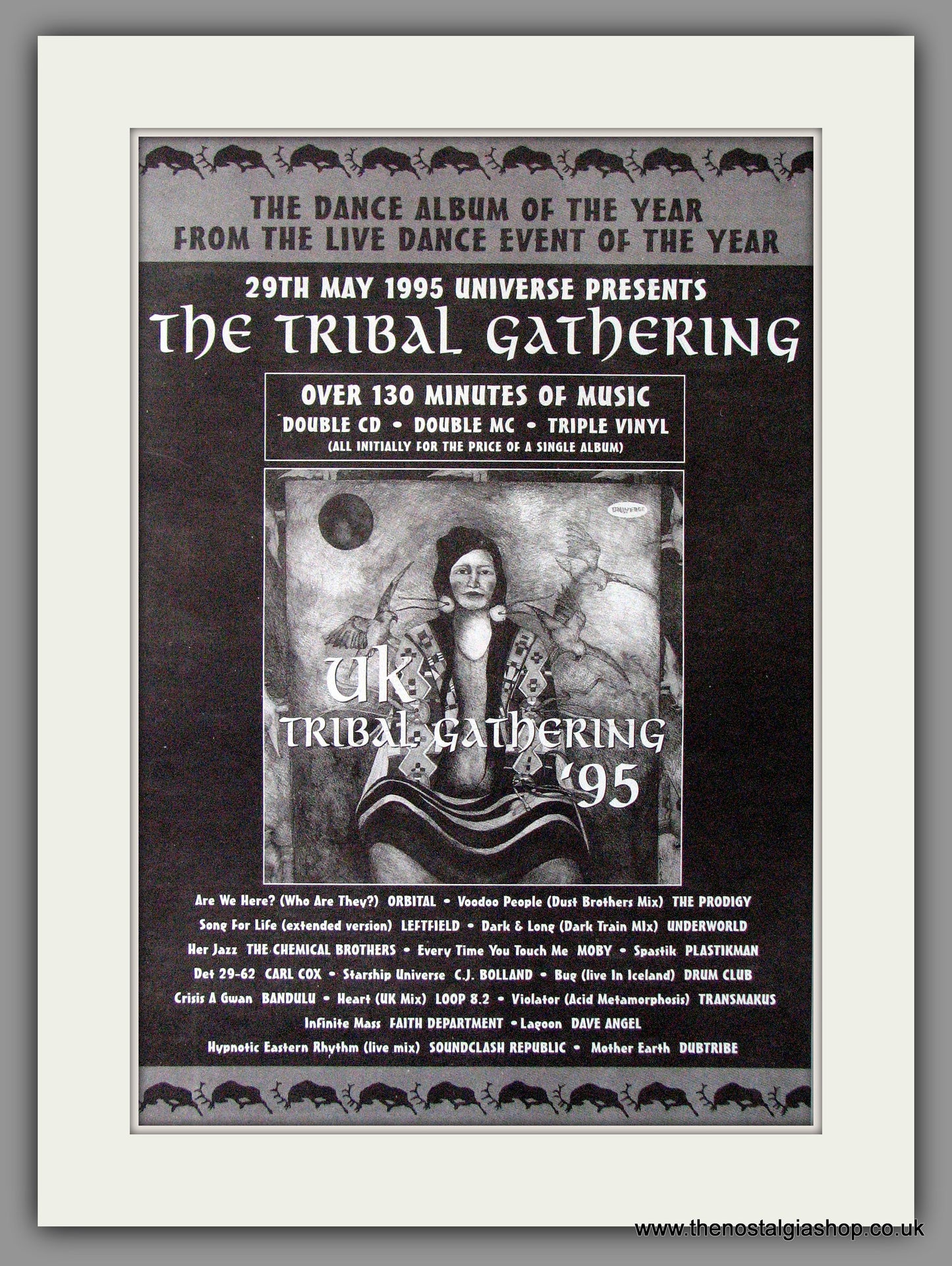 Tribal Gathering 1995. Original Advert (ref AD11246)