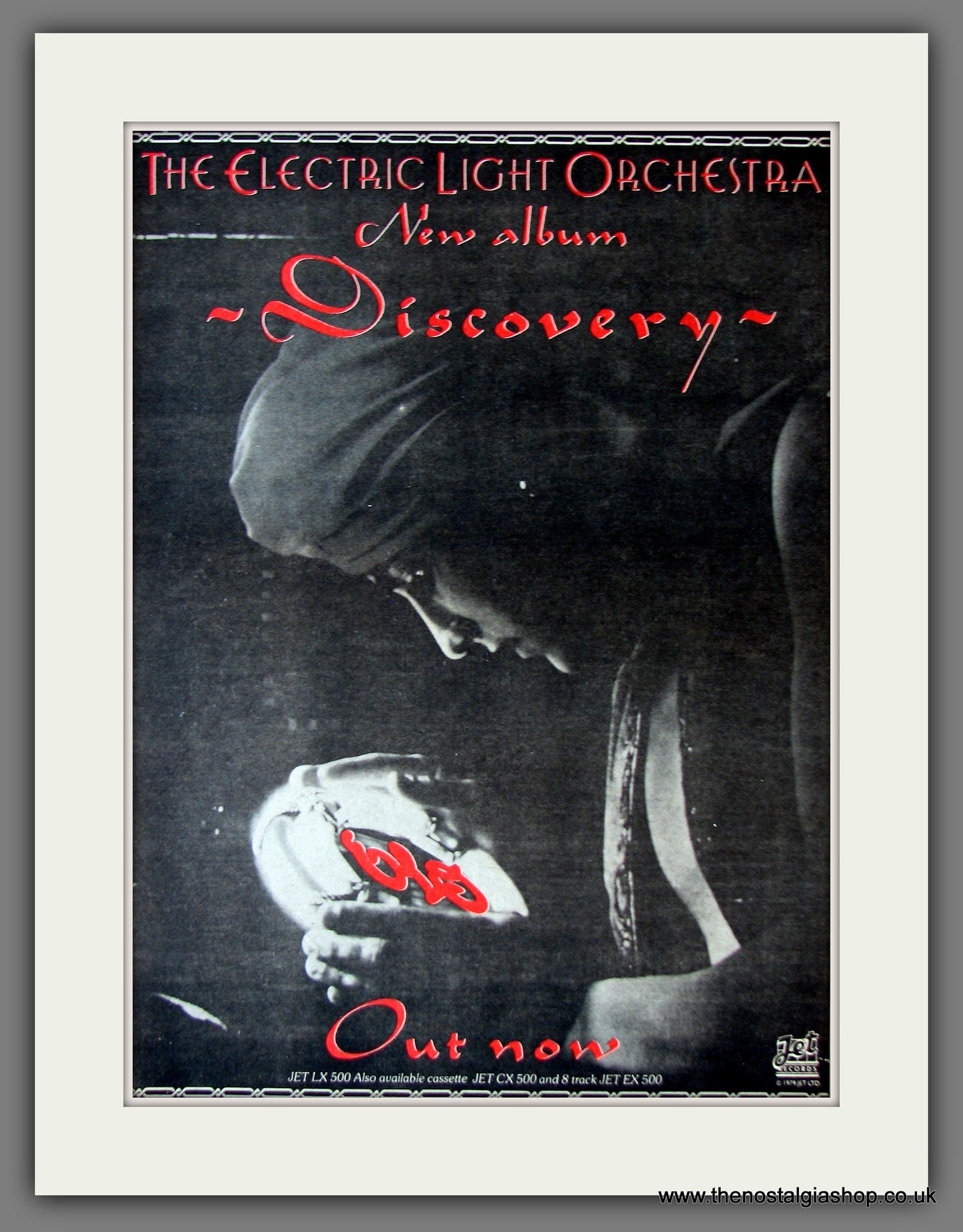 Electric Light Orchestra. Discovery. Original Advert 1979 (ref AD13826)