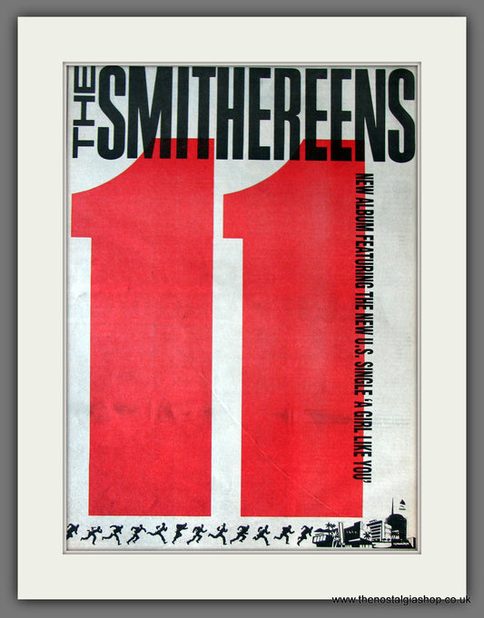 Smithereens (The) A Girl Like You. Original Advert 1989 (ref AD13846)