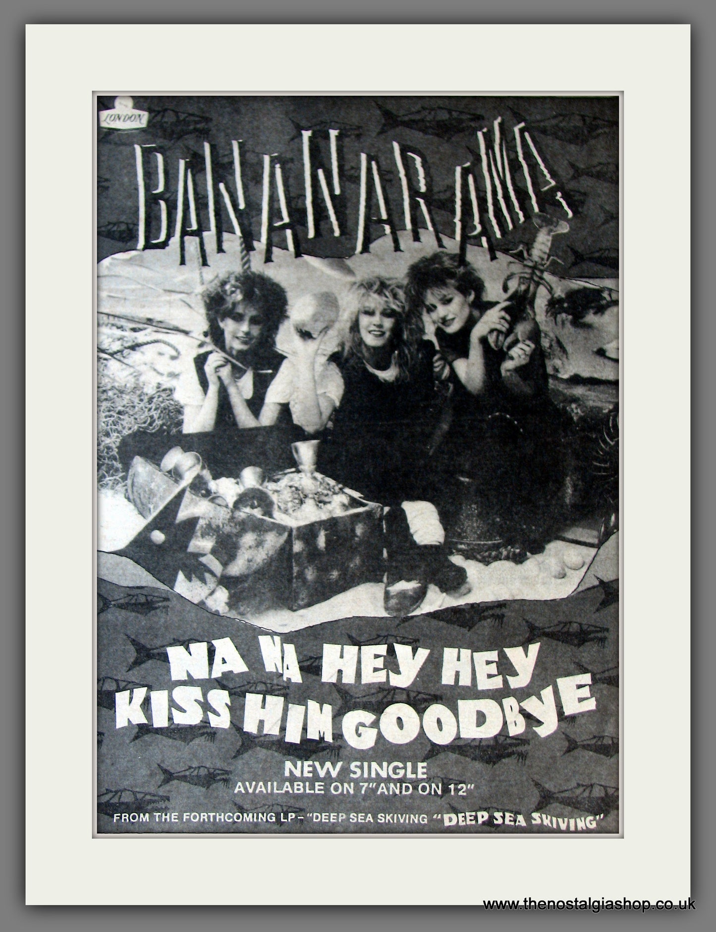 Bananarama. Na Na Hey Hey. Original Advert 1983 (ref AD13871)