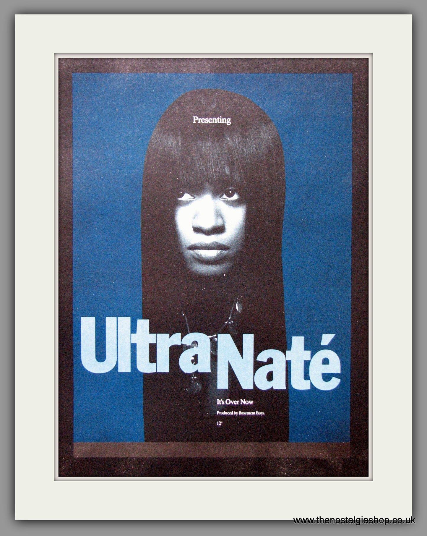 Ultra Nate. It's Over Now. 1989 Original Advert (ref AD52690)