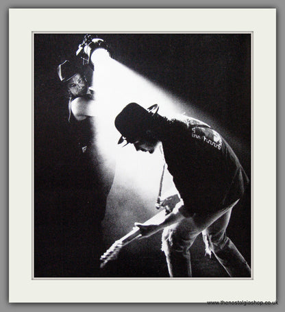 U2. Rattle and Hum. 1988 Original Double Advert (ref AD52702)