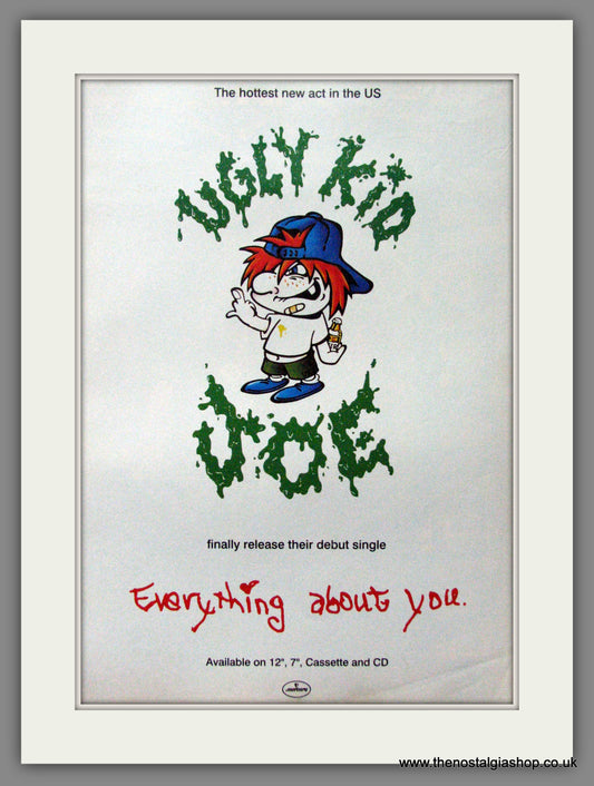 Ugly Kid Joe. Everything About You. 1992  Original Advert (ref AD53264)