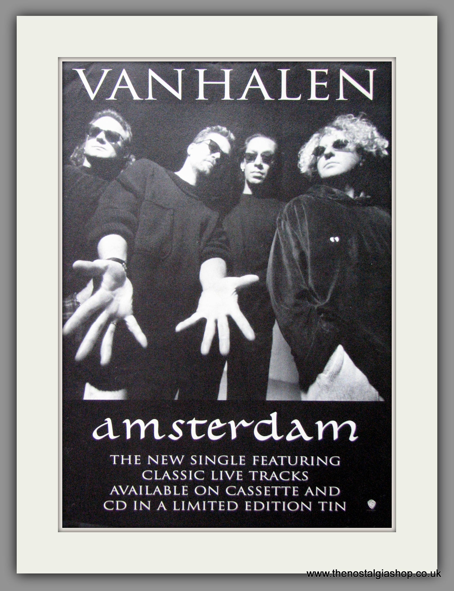 Van Halen. Amsterdam. 1995. Original Advert (ref AD53286)