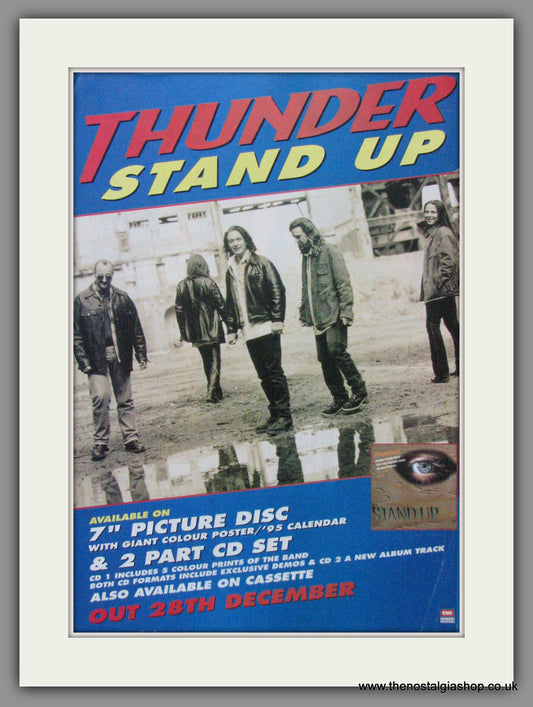 Thunder Stand Up. 1994 Original Advert (ref AD52382)