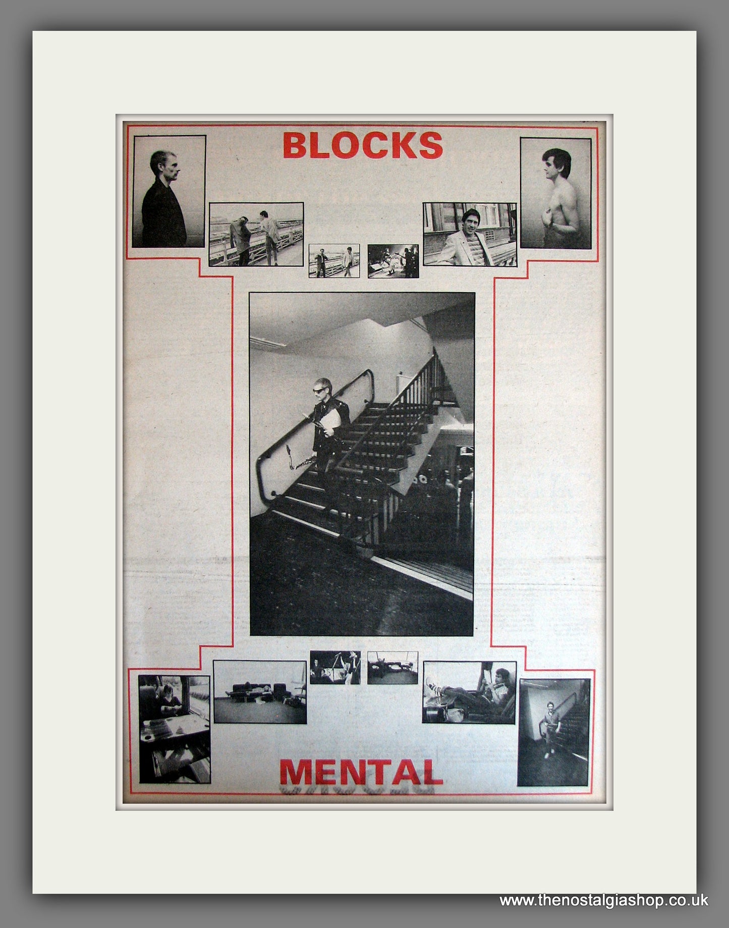 Blocks Mental. Vintage Advert 1979 (ref AD14046)