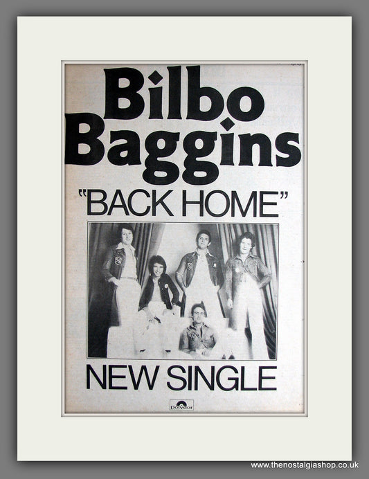 Bilbo Baggins Back Home. Vintage Advert 1976 (ref AD14060)