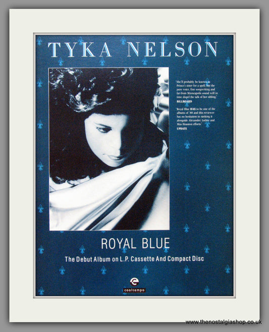 Tyka Nelson, Royal Blue. 1988 Original Advert (ref AD52766)