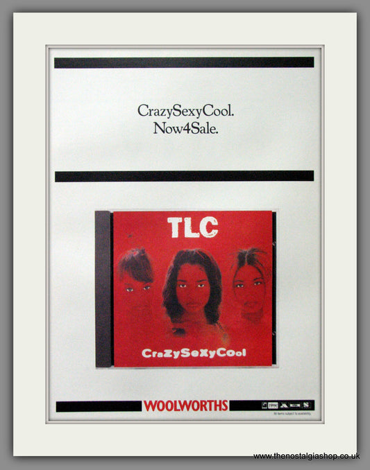 TLC, Crazy Sexy Cool. 1996 Original Advert (ref AD52768)