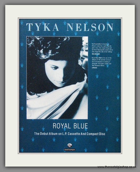 Tyka Nelson, Royal Blue. 1988 Original Advert (ref AD52835)