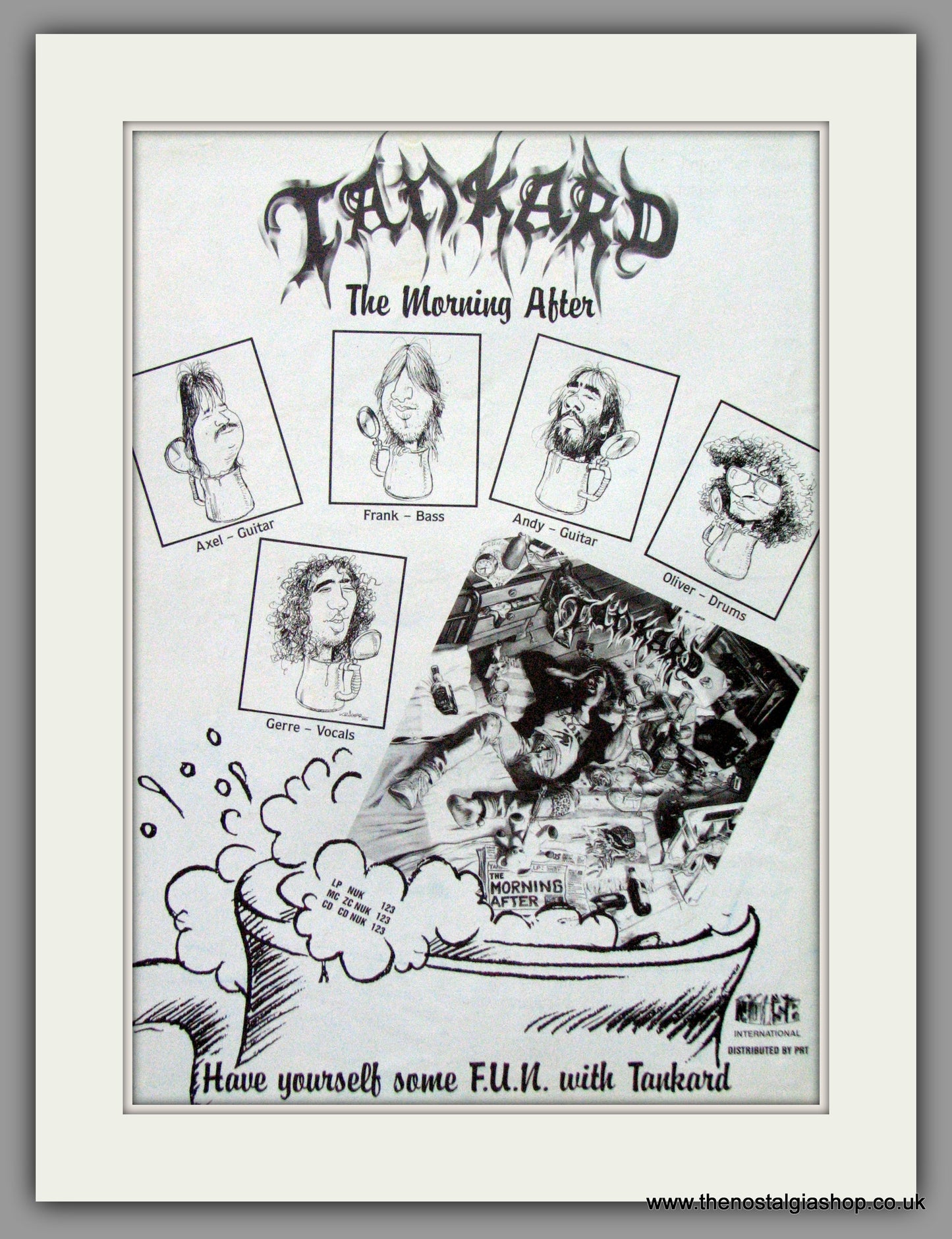 Tankard, The Morning After. 1988 Original Advert (ref AD52885)