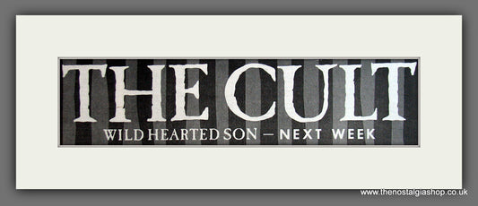 Cult (The) Wild Hearted Son. Original Advert 1991 (ref AD400022)