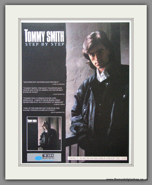 Tommy Smith, Step By Step. 1989 Original Advert (ref AD53003)