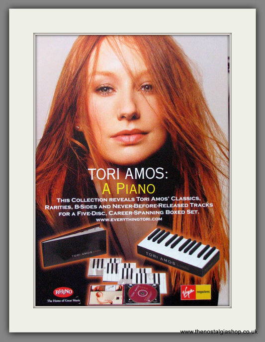 Tori Amos, A Piano. 2006 Original Advert (ref AD53010)