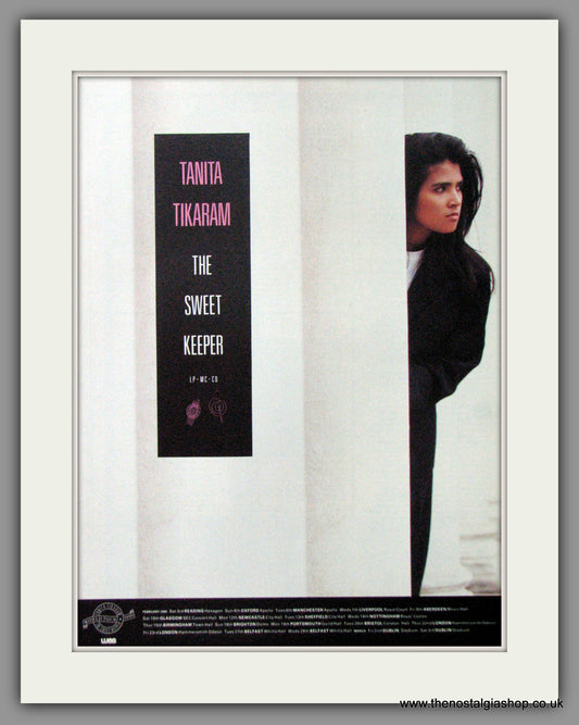 Tanita Tikaram, The Sweet Keeper. 1990 Original Advert (ref AD53014)