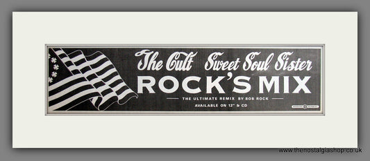 Cult (The) Sweet Soul Sister. Original Advert 1990 (ref AD200240)