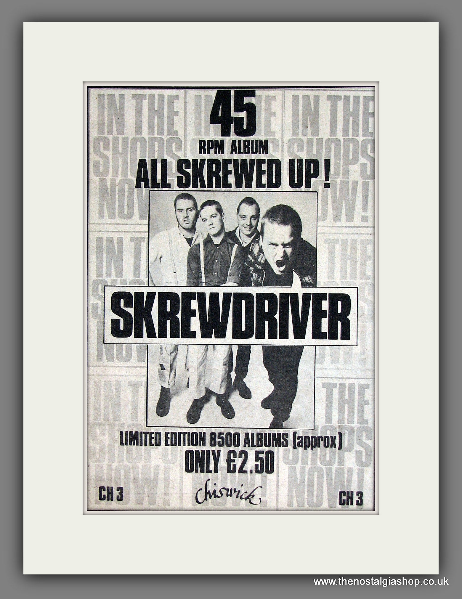 Skrewdriver All Skrewed Up - 洋楽