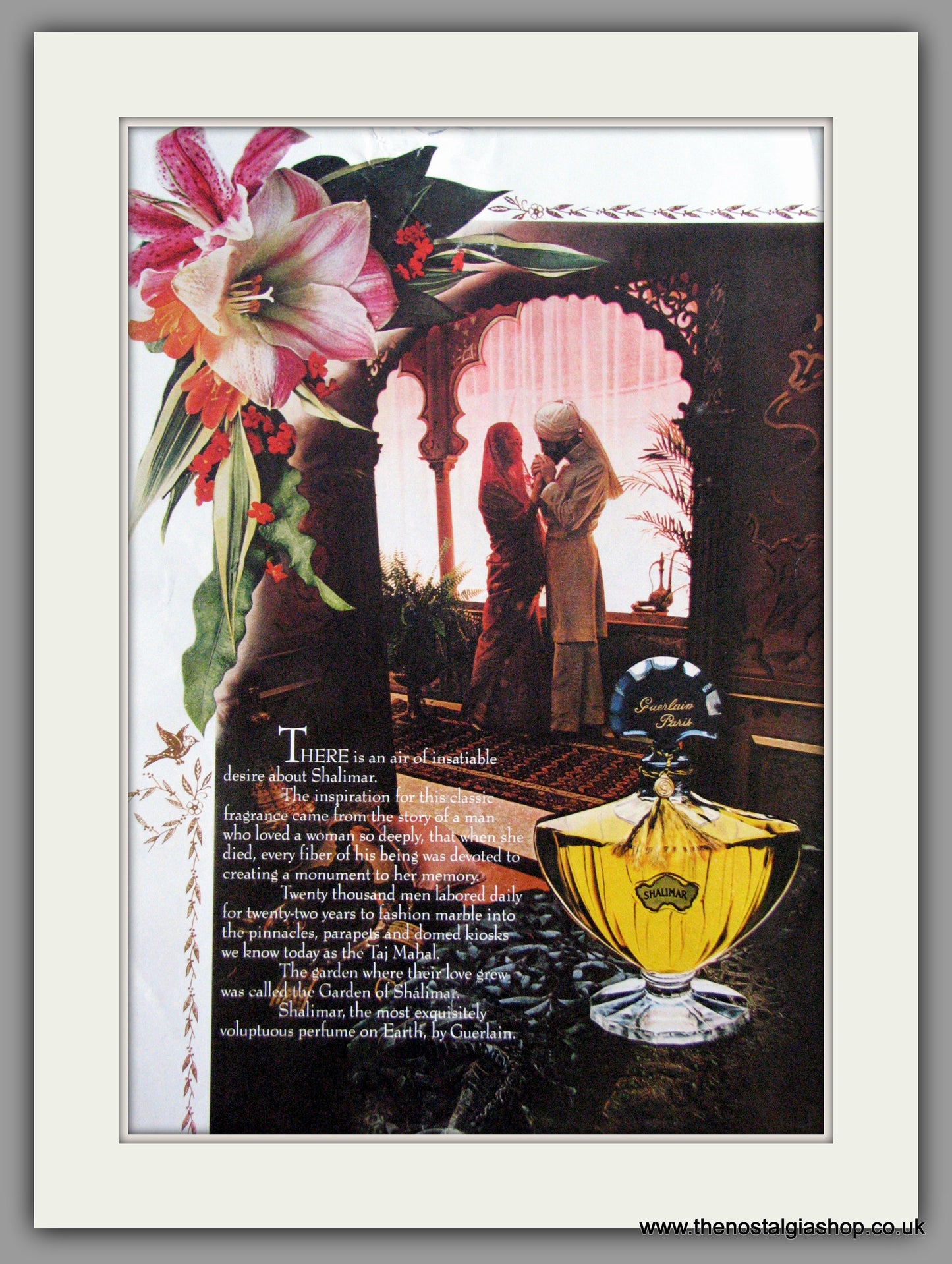 Guerlain. Shalimar. Paris. Perfume. Original Advert 1979 (ref AD51675)