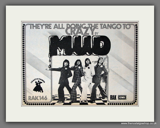 Mud Crazy. Original Vintage Advert 1973 (ref AD56445)