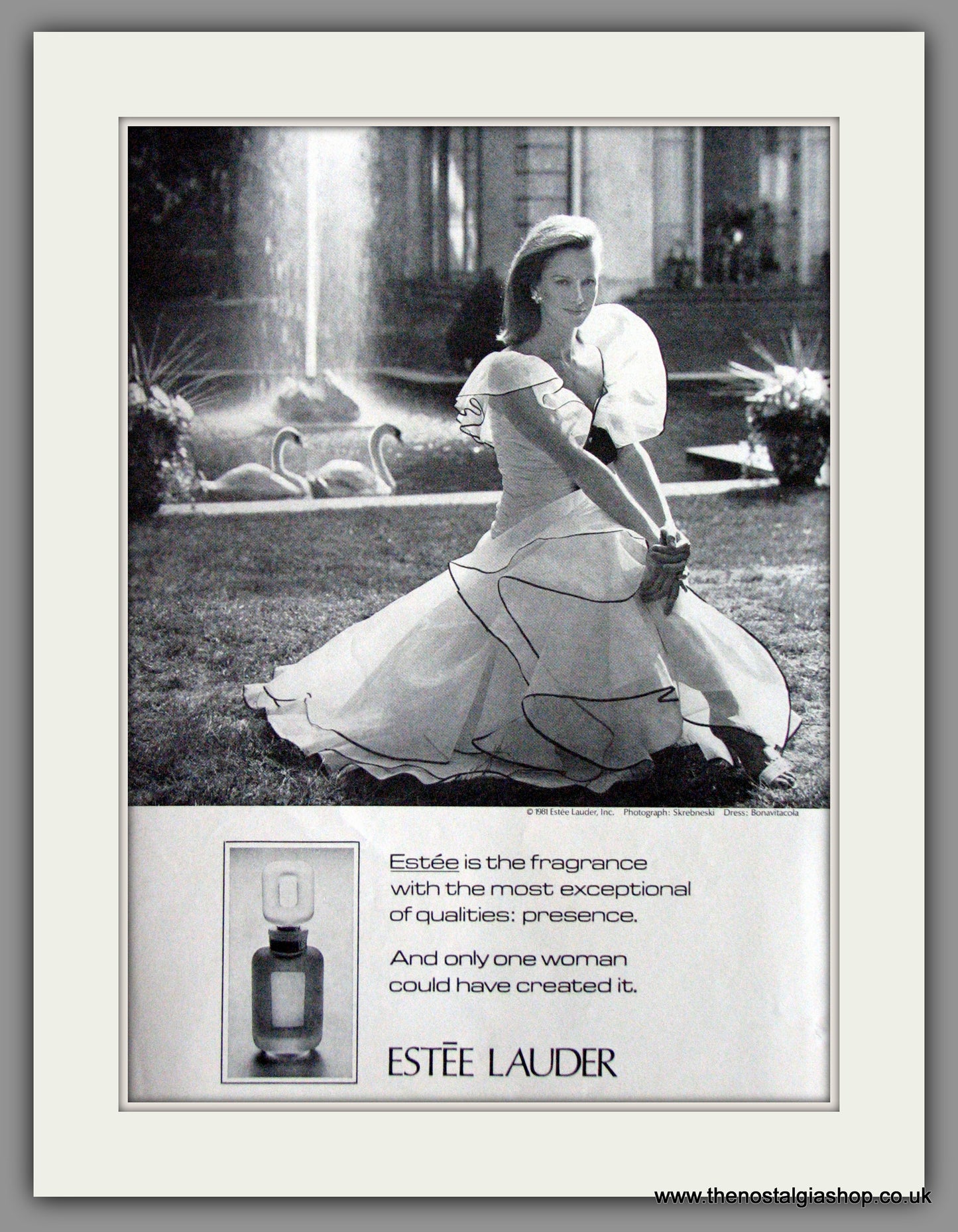 Estee Lauder. Perfume. Original Advert 1981 (ref AD51681)