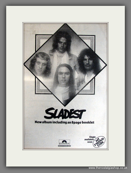 Slade. Sladest. Vintage Advert 1973 (ref AD14102)