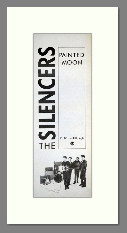 Silencers (The) - Painted Moon. Vintage Advert 1988 (ref AD201140)