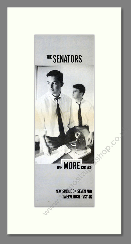 Senators (The) - One More Chance. Vintage Advert 1988 (ref AD201159)