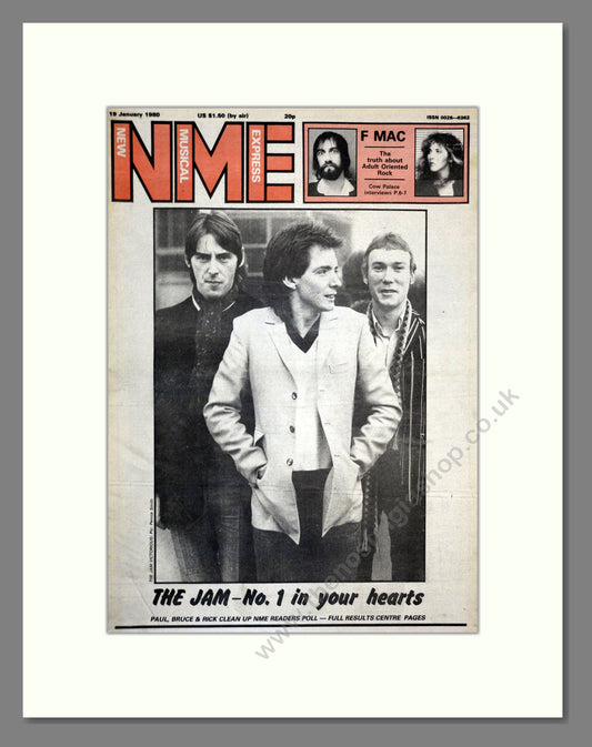 Jam (The) - NME Cover. Vintage Advert 1980 (ref AD17235)