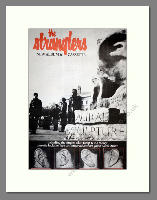 Stranglers (The) - Aural Sculpture. Vintage Advert 1984 (ref AD17265)