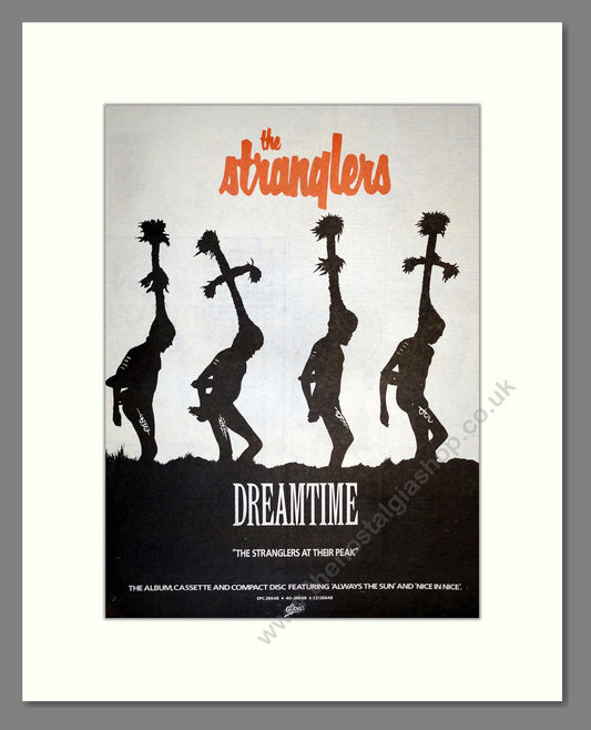 Stranglers (The) - Dreamtime. Vintage Advert 1986 (ref AD17324)